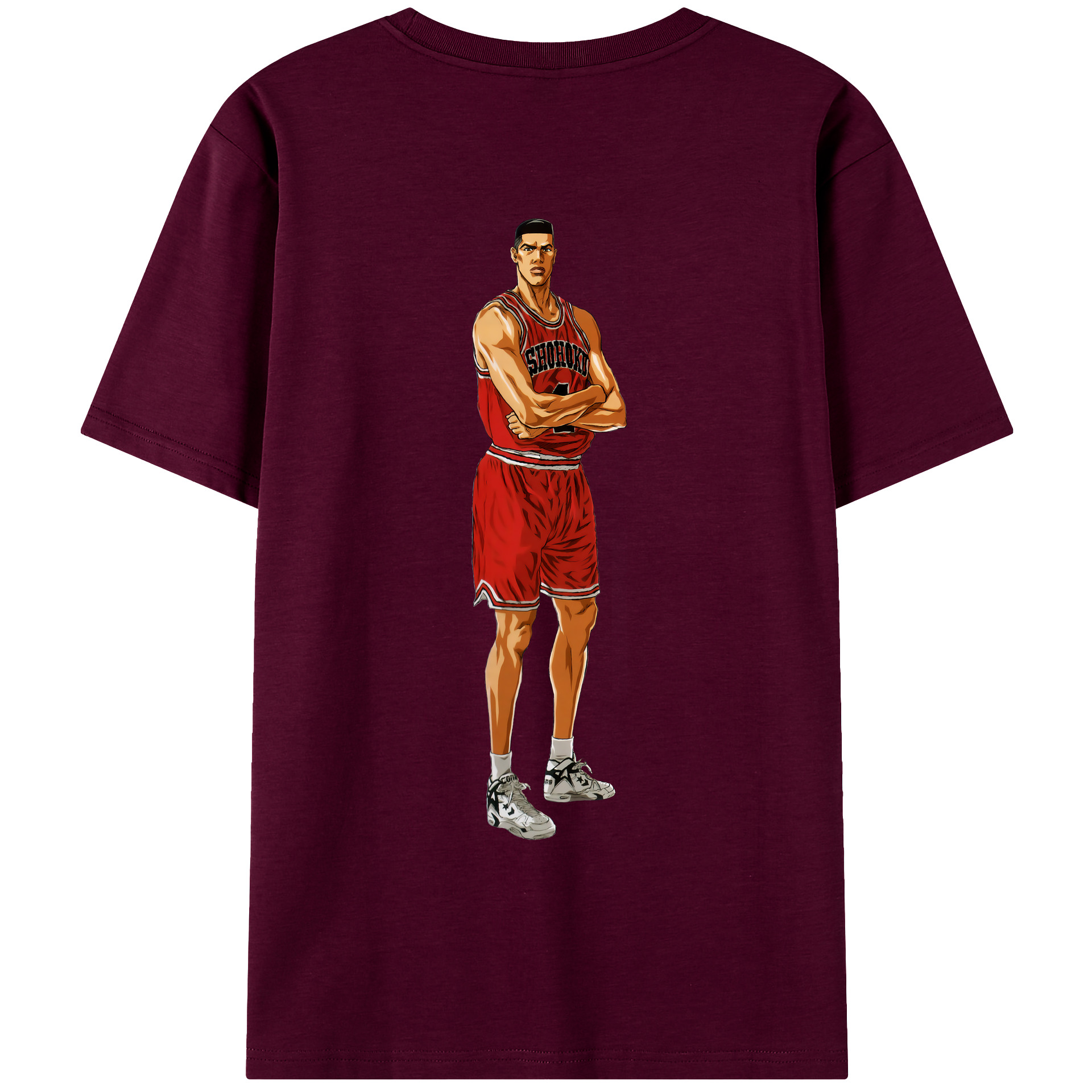 （画像用） SLAM DUNK／スラムダンク レディース半袖Tシャツ(バックプリント)